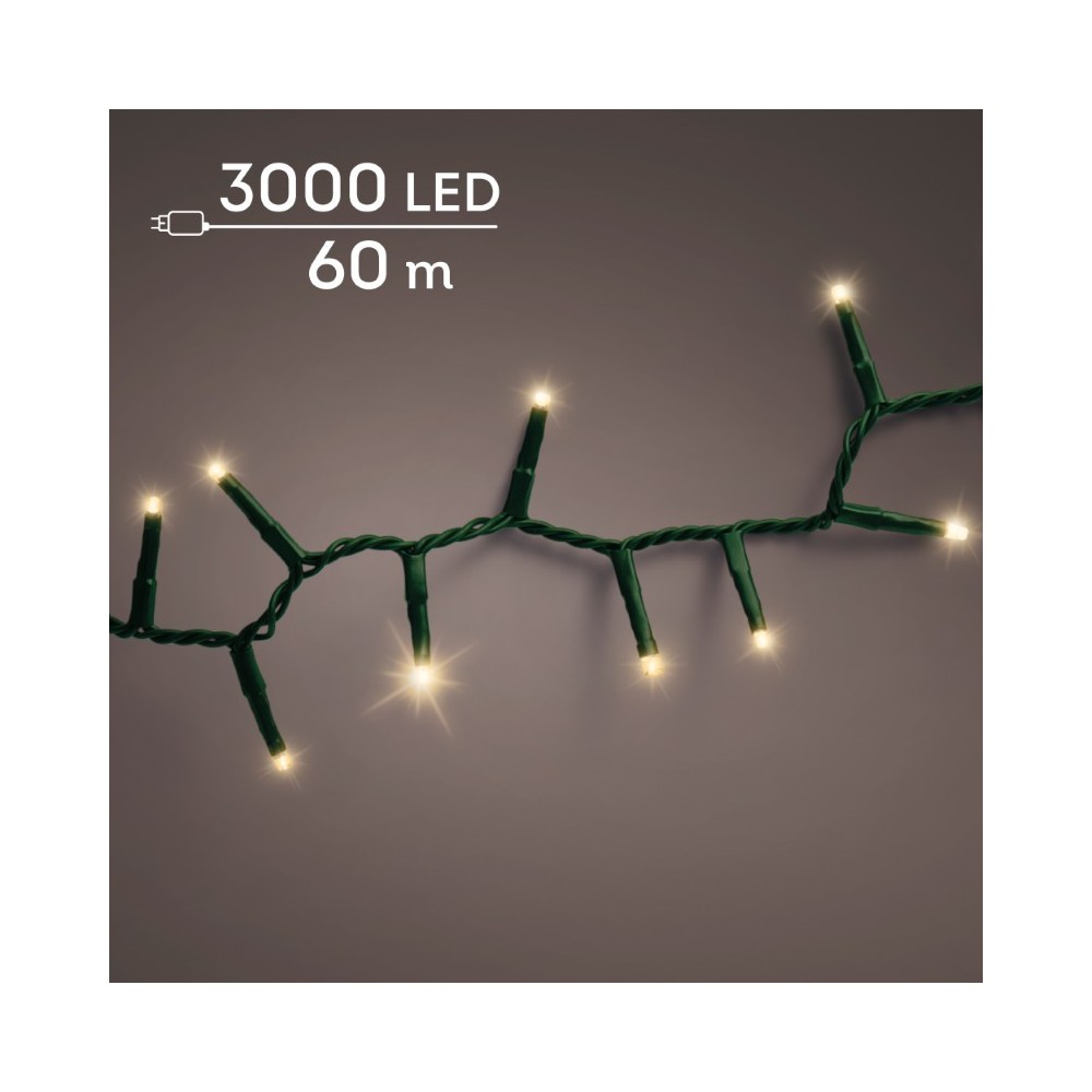 LUCI 3000 LED LUCE CALDA L.6MT. ESTERNO